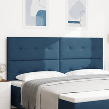 Hoofdbord Knop Ge Tuft Stof Blauw 200 cm Hoog hoofdbord