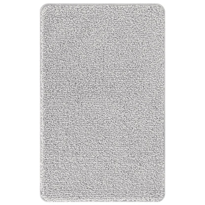3-Delige Badmat Set Polypropyleen Antislip Grijs