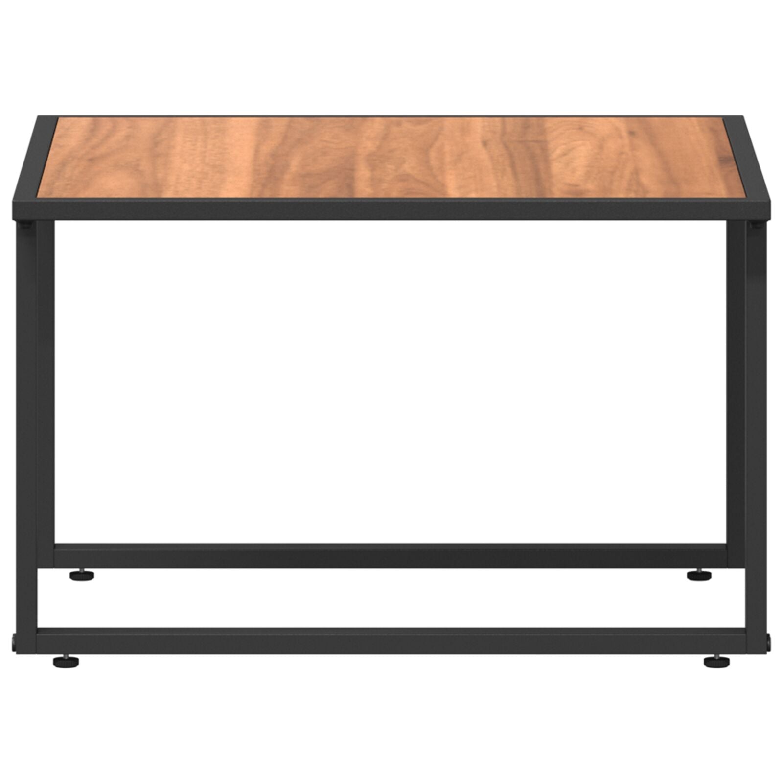 Bruine Tuin Koffietafel 55X55X35 Cm Dpc En Staal