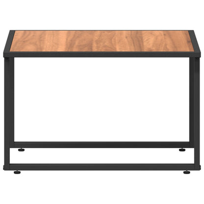 Bruine Tuin Koffietafel 55X55X35 Cm Dpc En Staal