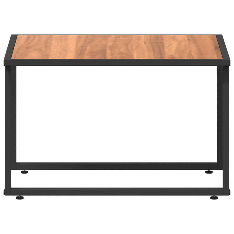 Bruine Tuin Koffietafel 55X55X35 Cm Dpc En Staal