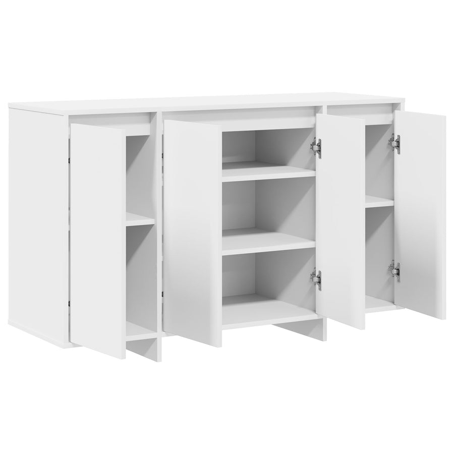 Wit Dressoir Wit Gefabriceerd Hout 120 X 41 X 75 Cm