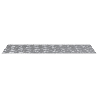 Aluminium Ruitplaatjes 4 St Antislip 100X40 Cm 100 x 40 x 0.2 cm Rechthoekig