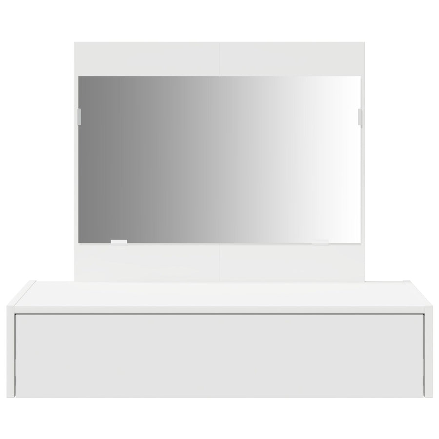 Wandkaptafel 83 x 40 x 70 cm Wit zonder LED