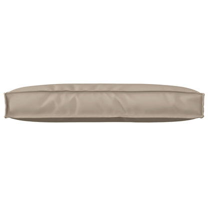 Palletkussen Voor Rugsteun 80X40X12 Cm Oxford Stof Taupe
