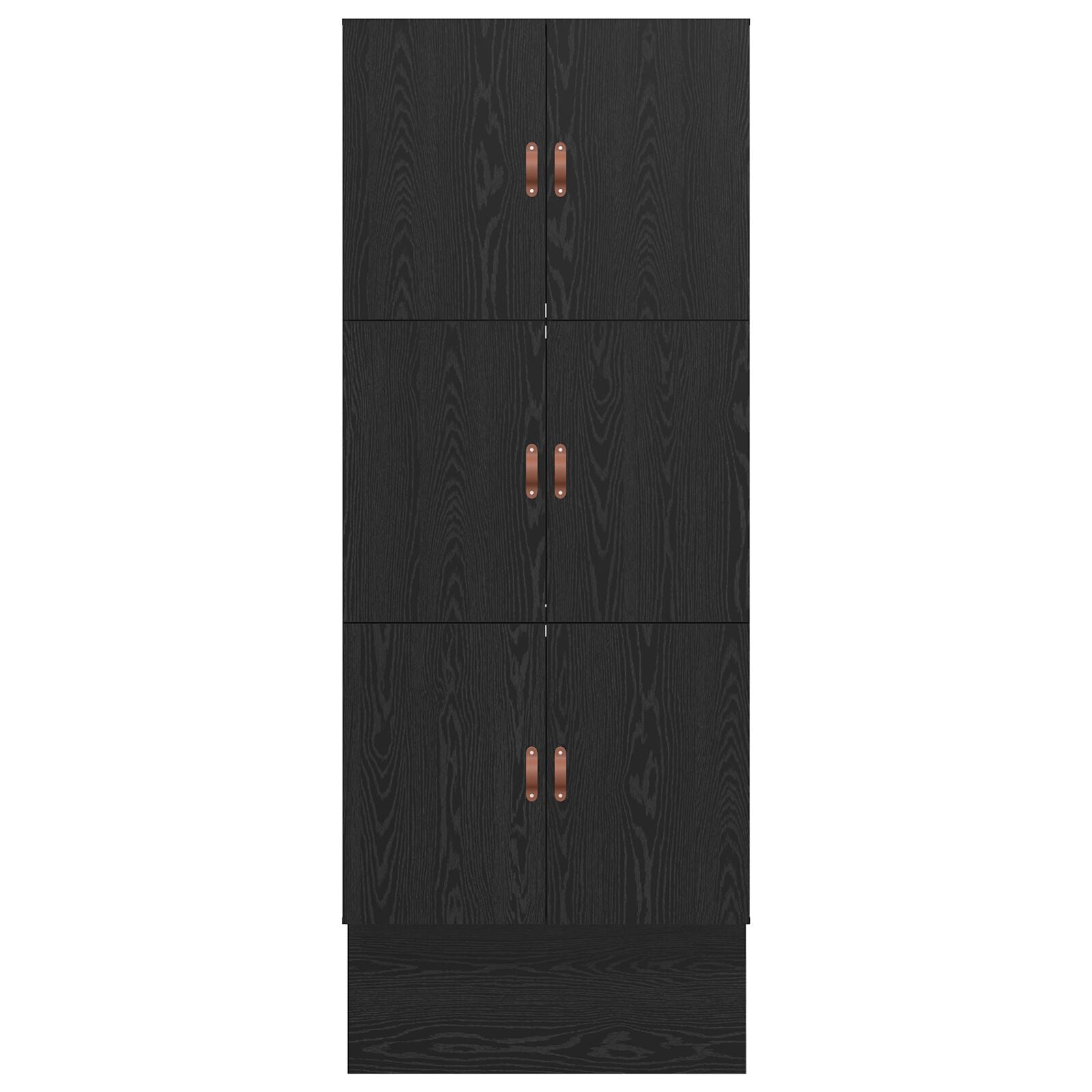 Opbergbedframe Zwart Eiken 80X200 Cm Artisanaal Eiken