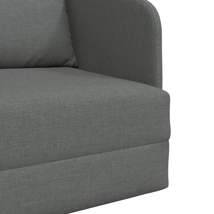 Vloer Sofa Bed 2-In-1 65X80X83 Cm Stof Donkergrijs