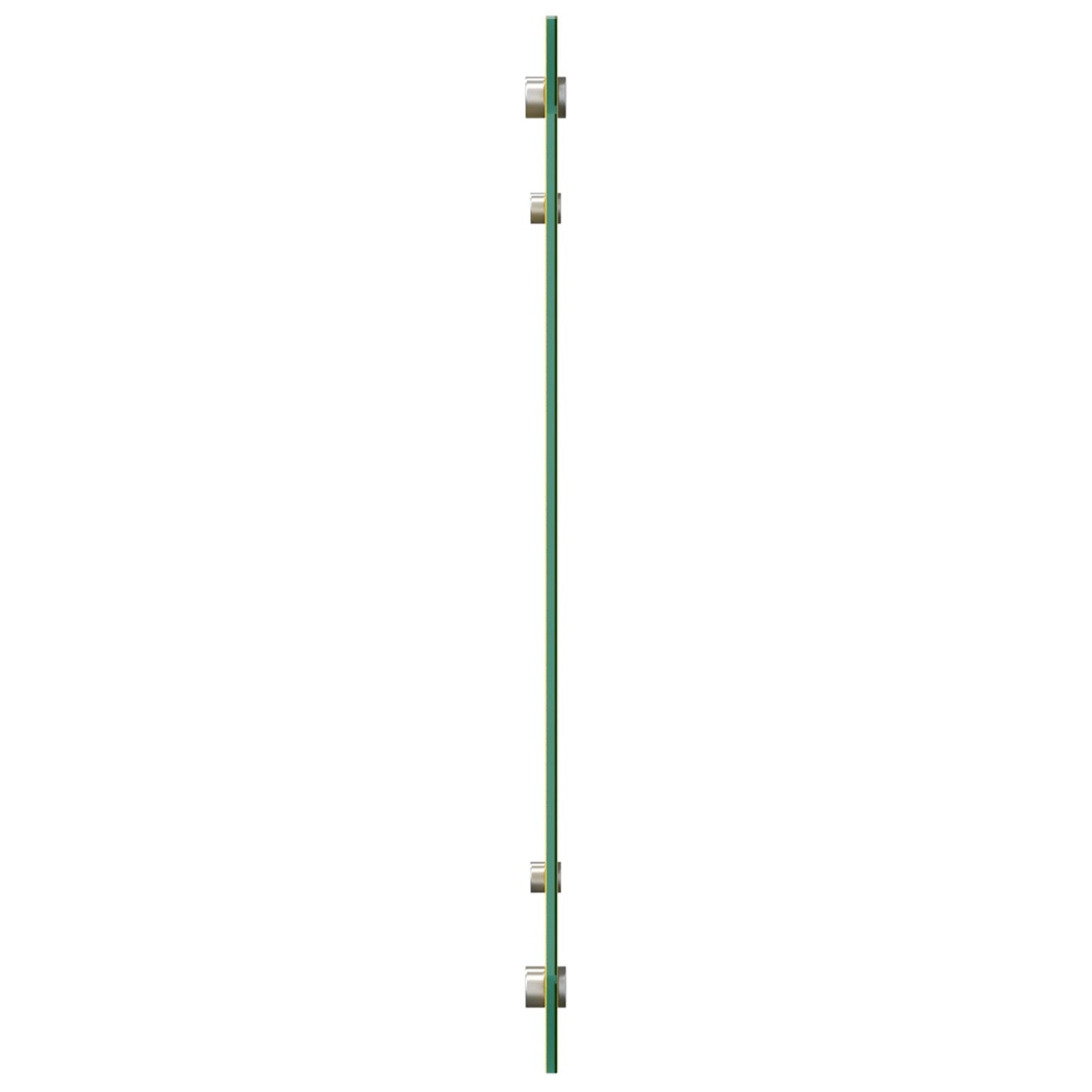 Keuken Achterwand 80X50X0,6 Cm Gehard Glas Geel 80 x 50 cm