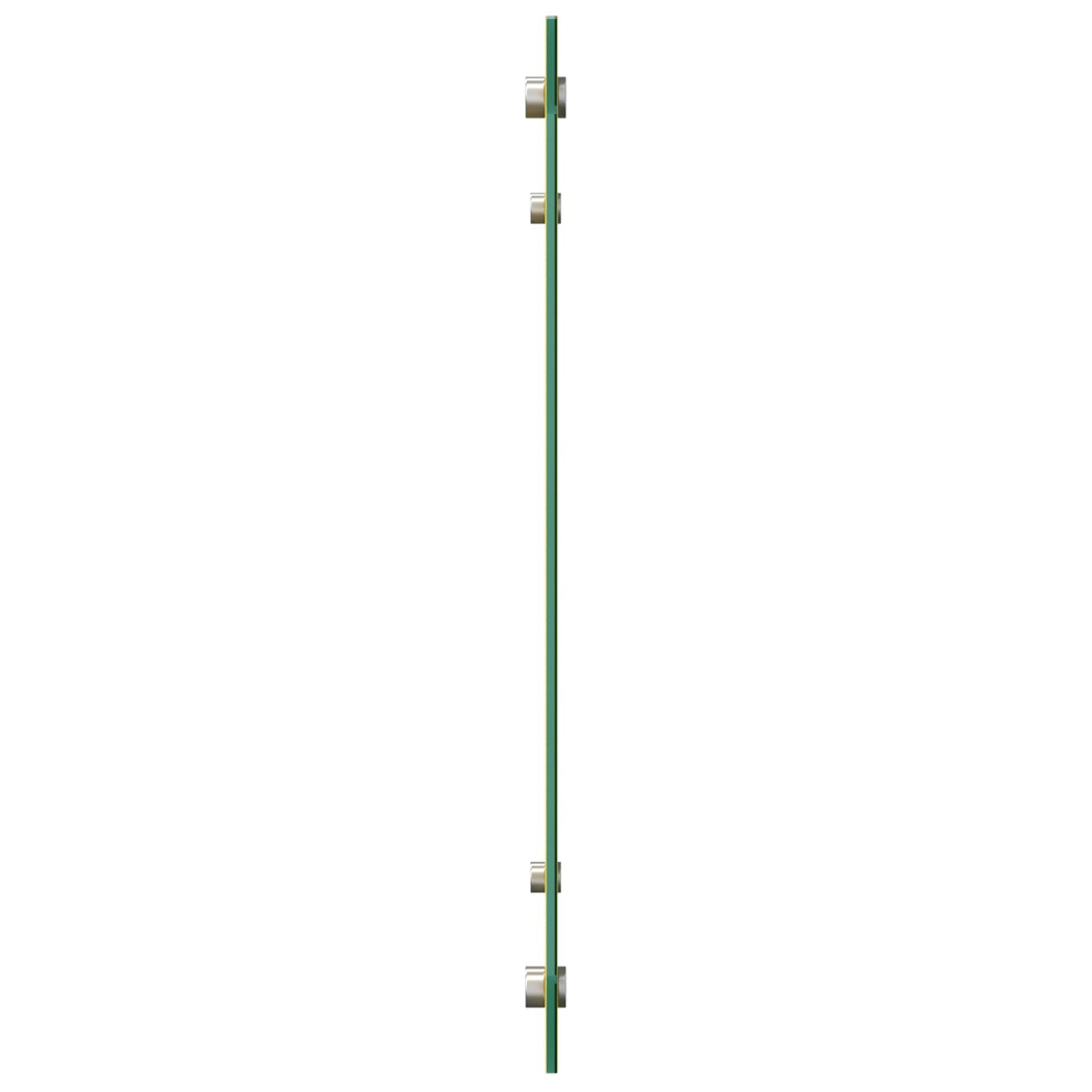 Keuken Achterwand 80X50X0,6 Cm Gehard Glas Geel 80 x 50 cm