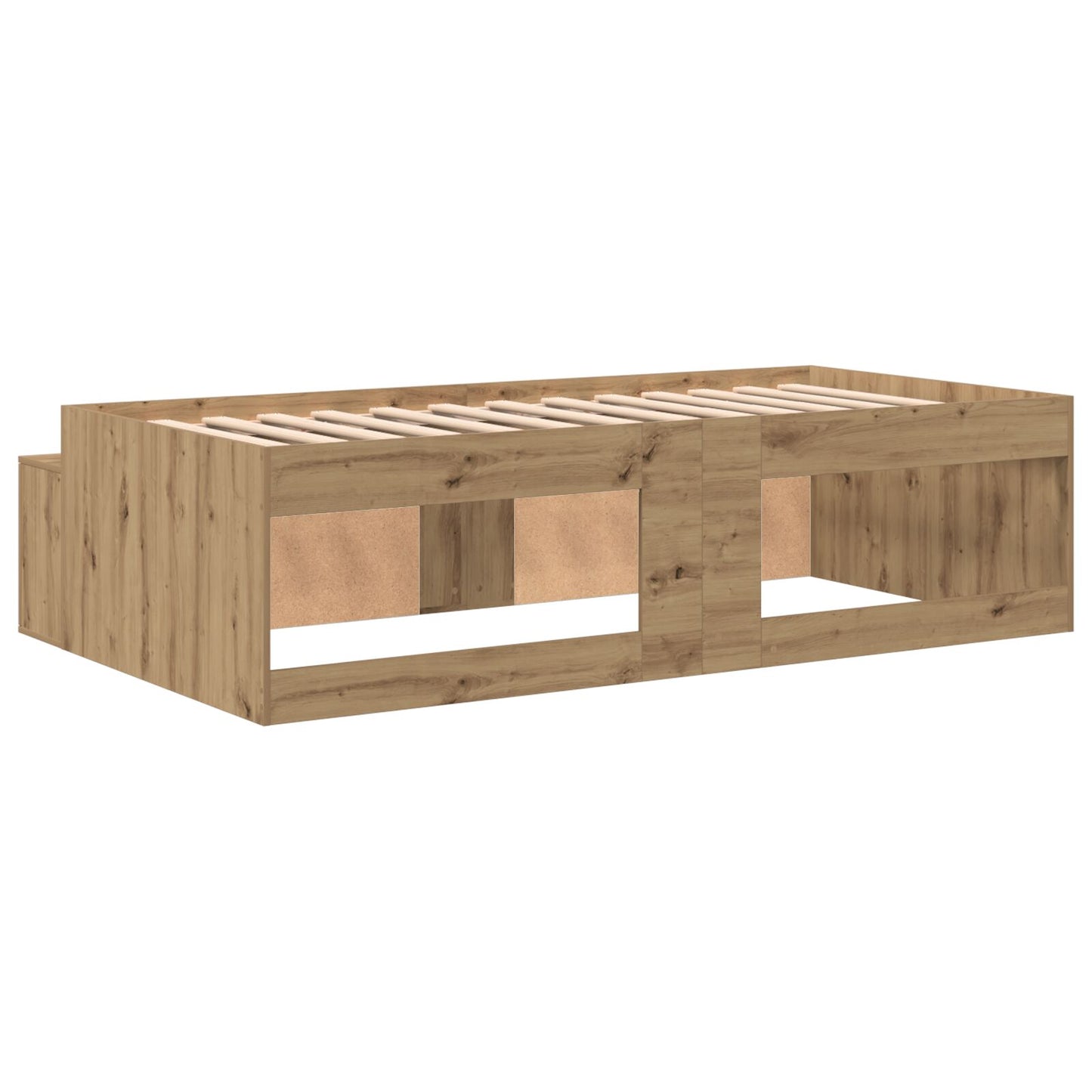 Opbergbedframe Artisan Eik 90X200 Cm