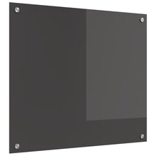 Keuken Achterwand 70X60X0,6 Cm Gelaagd Glas Donkergrijs 70 x 60 cm