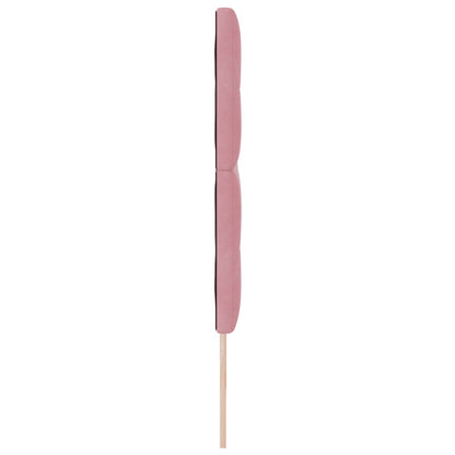 Hoofdbord Knoop Tufted Fluweel Roze 200 cm Hoog hoofdeind