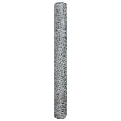 Zeshoekige Omheining 1.4X25 M Verzinkt Staal 25 x 1.4 m 36 mm