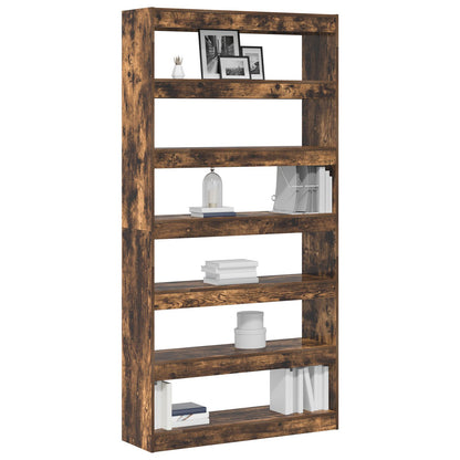 Bruine Boekenkast Bruin Geengineerd Hout 100 X 30 X 198 Cm