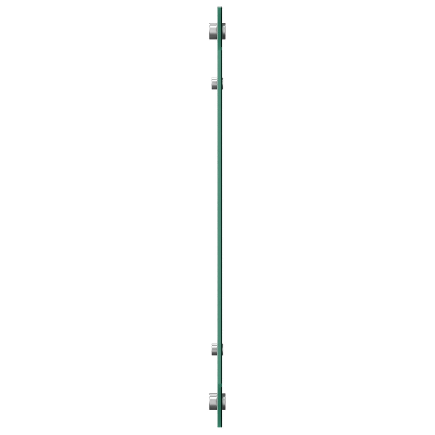 Keuken Achterwand 90X50X0,6 Cm Gehard Glas Lichtgrijs 90 x 50 cm