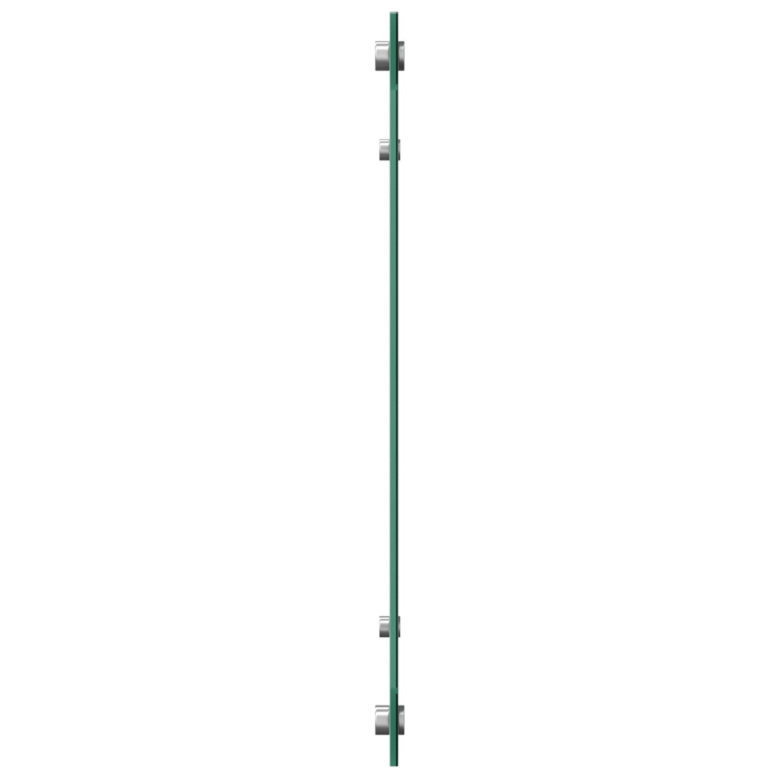 Keuken Achterwand 90X50X0,6 Cm Gehard Glas Lichtgrijs 90 x 50 cm