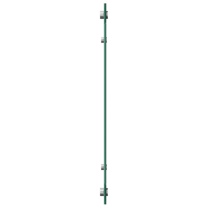 Keuken Achterwand 90X50X0,6 Cm Gehard Glas Lichtgrijs 90 x 50 cm