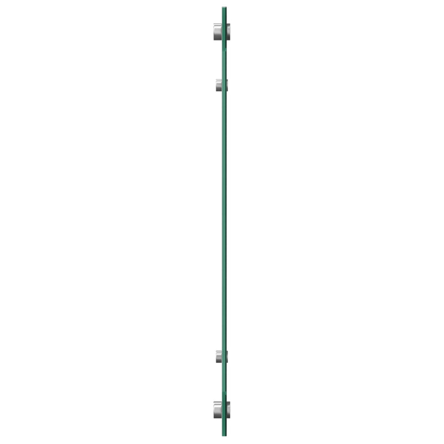 Keuken Achterwand 90X50X0,6 Cm Gehard Glas Lichtgrijs 90 x 50 cm