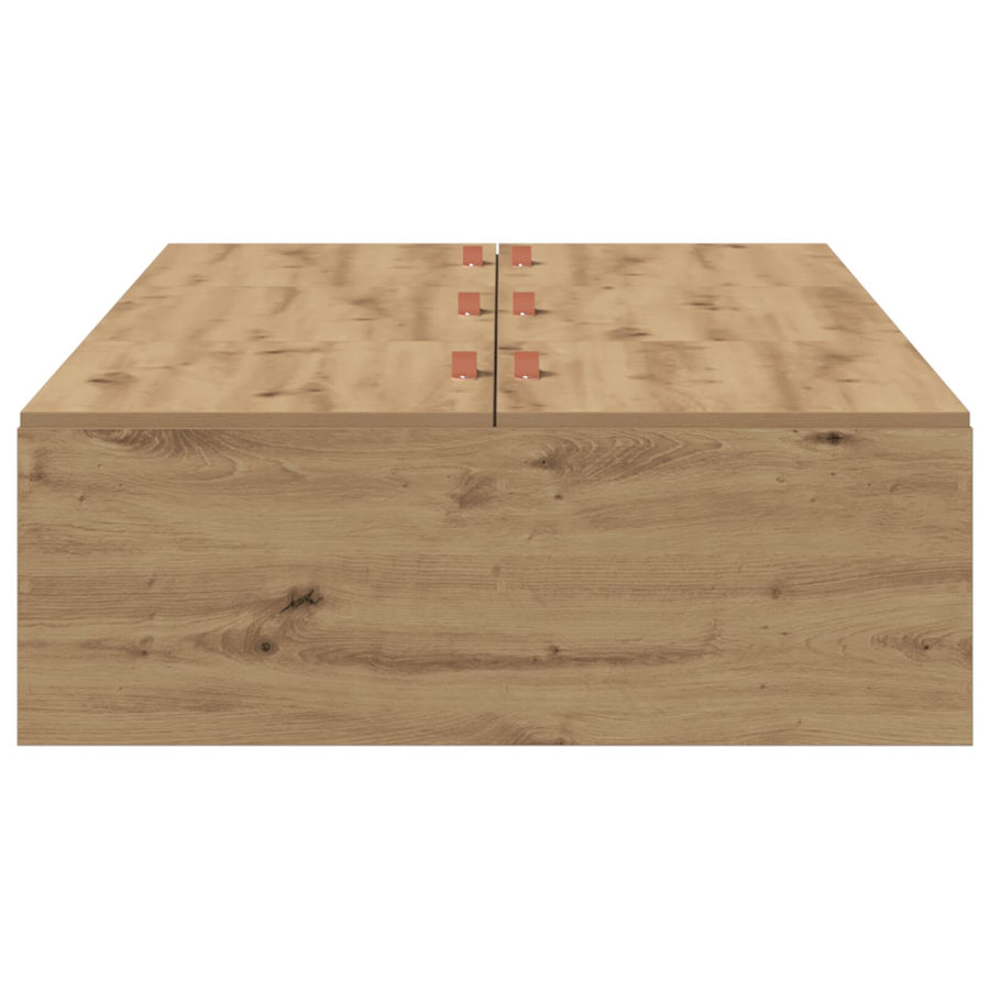 Opslagbedframe Artisan Eiken 100 x 200 cm