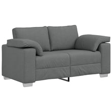 Loveseat Donkergrijs 120 cm