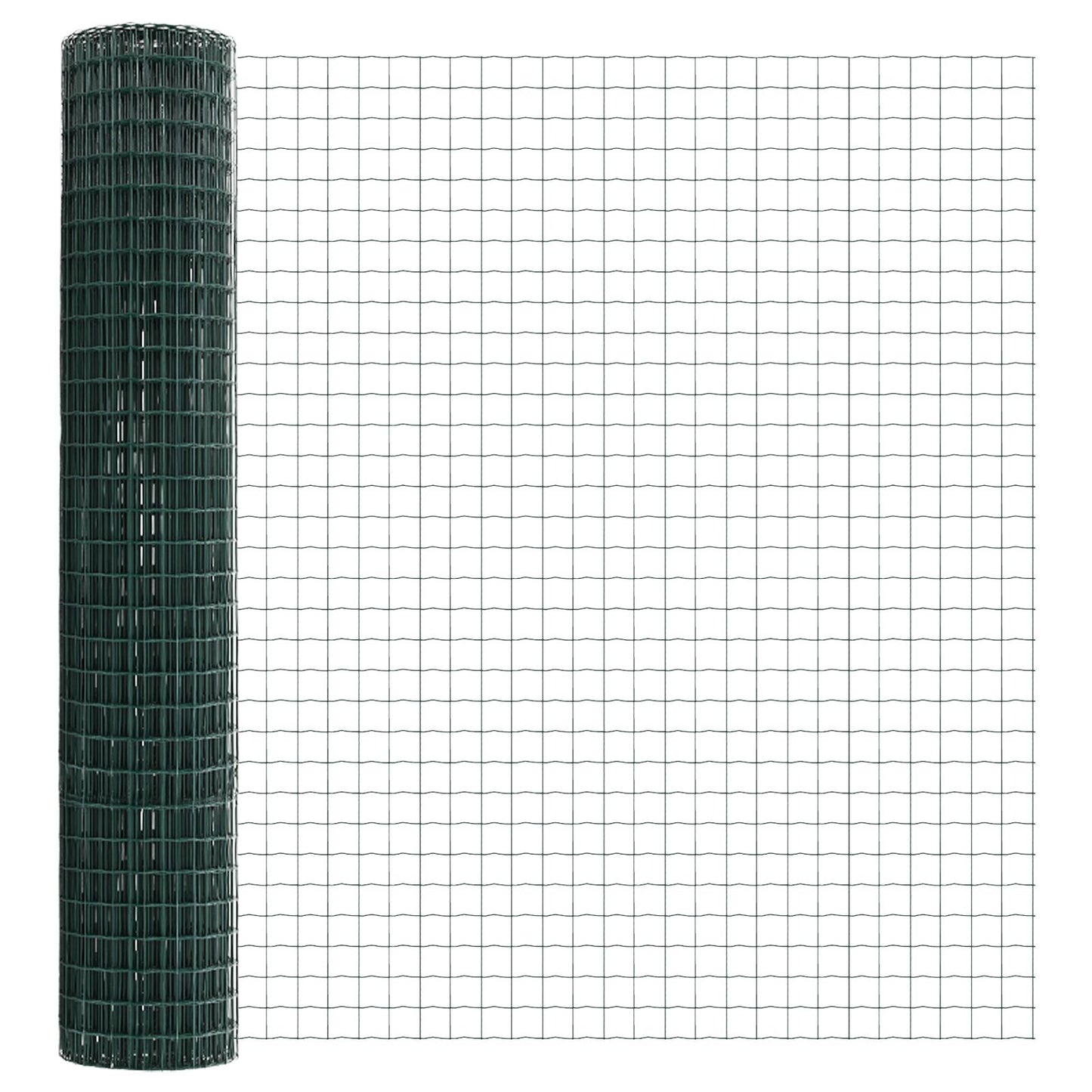 Euro Schutting Met 5 U-Palen Groen 1.5X10 M Staal