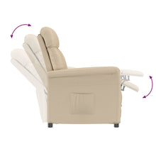 Relaxfauteuil Crème