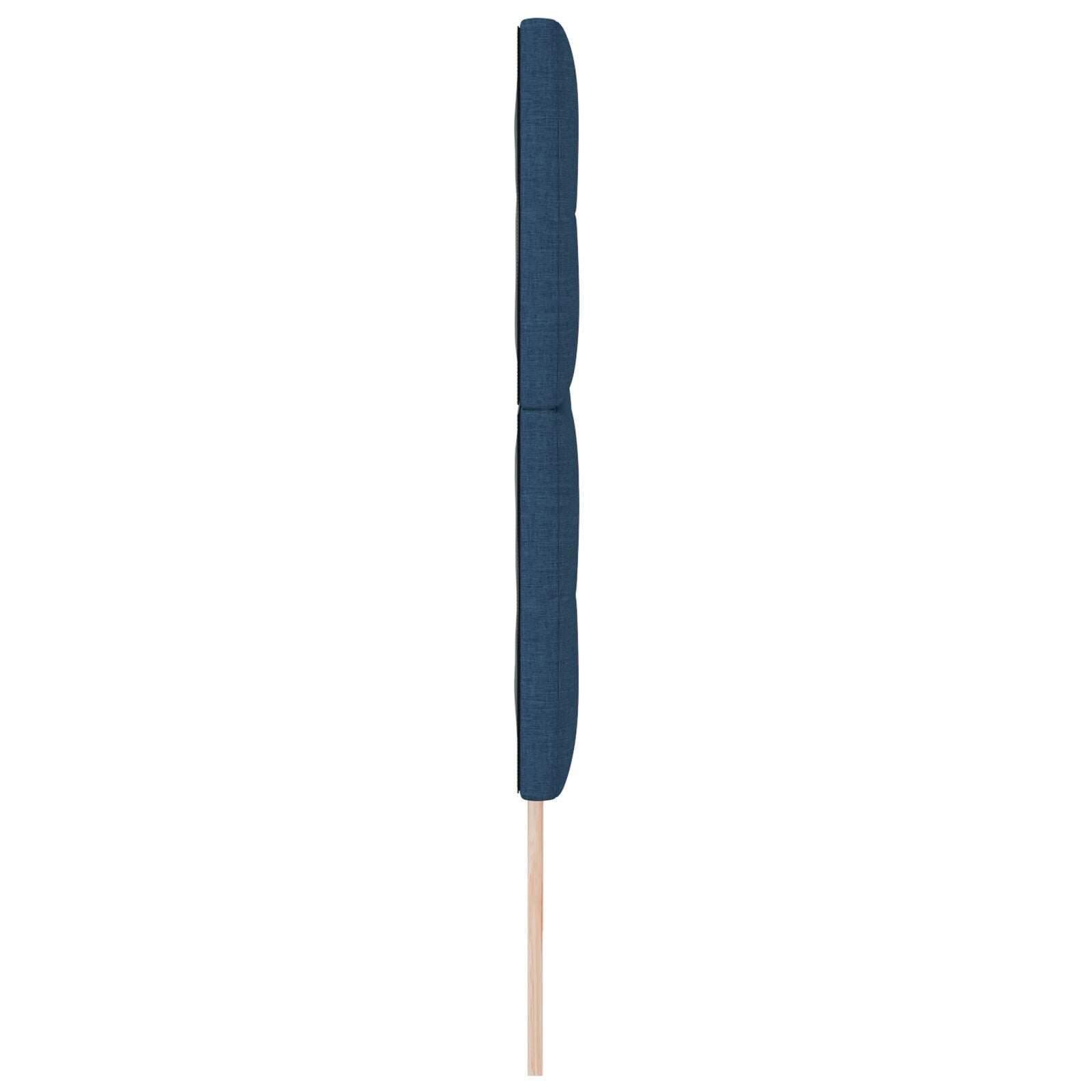 Hoofdbord Knop Ge Tuft Stof Blauw 200 cm Hoog hoofdbord