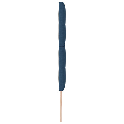 Hoofdbord Knop Ge Tuft Stof Blauw 200 cm Hoog hoofdbord