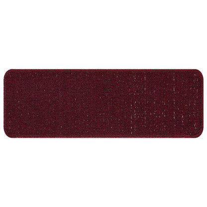 Trapmatten Met Latex Achterkant 25 x 60 cm Bordeaux