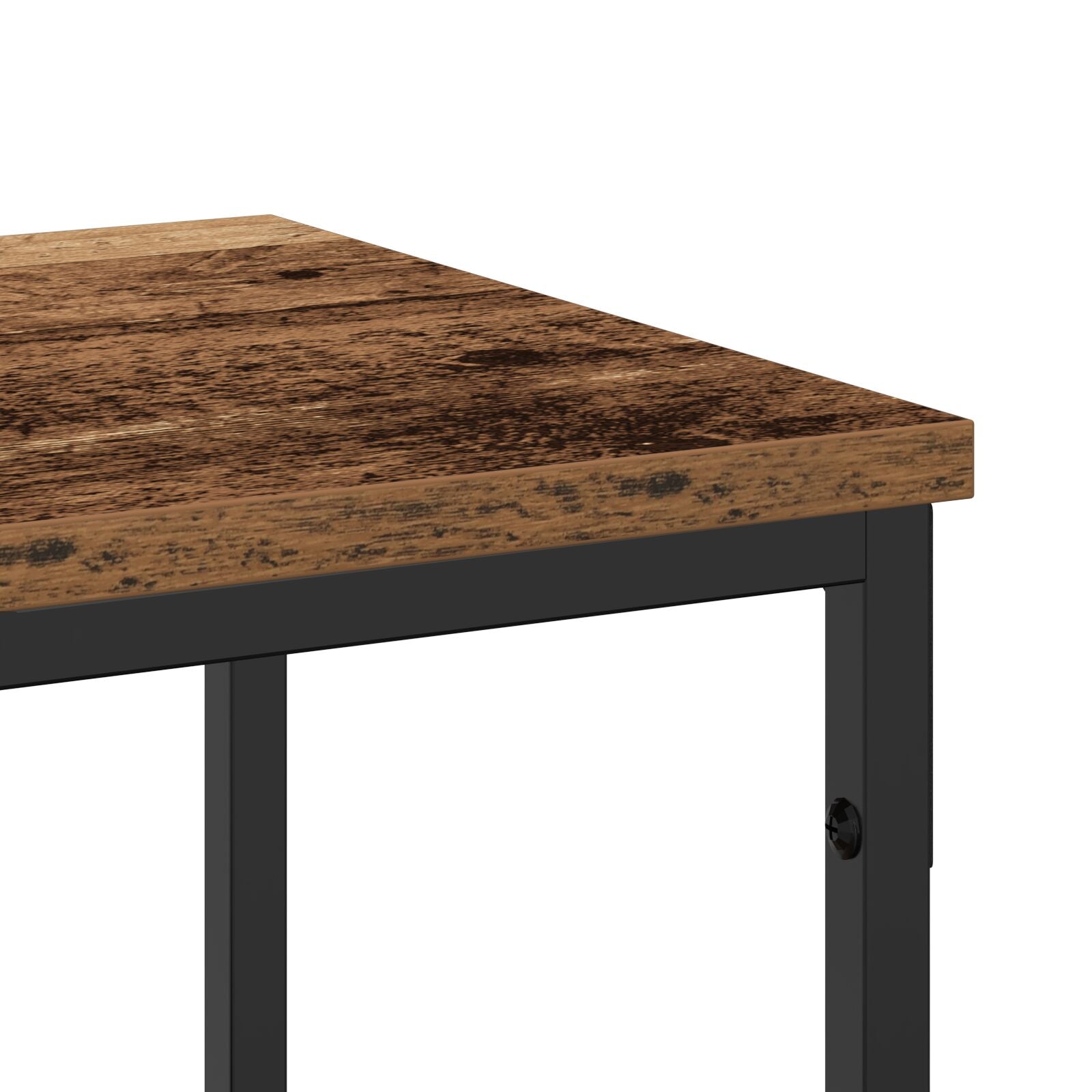 Console Tafel Oud Hout 200X30X75 Cm Engineered Hout En Staal
