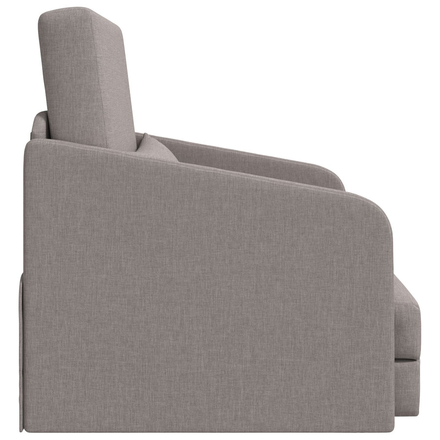Vloer Sofa Bed 2-In-1 65X80X83 Cm Stoffering Taupe