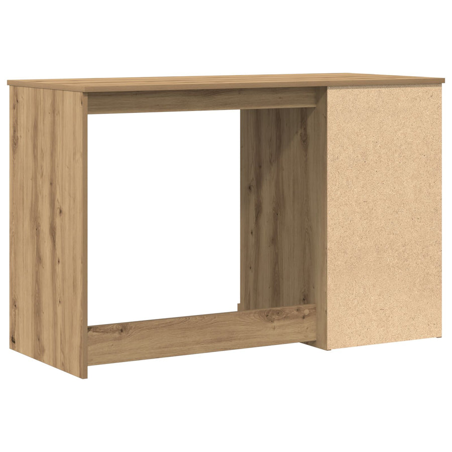 Bureau Met Opbergruimte 50X115X75 Cm Engineered Hout Artisan eiken