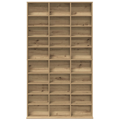 Cd Kast In Artisan Eiken - 101X23X177.5 Cm Gemaakt Van Gelamineerd Hout