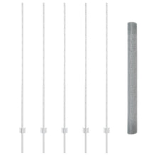 Tuinhek Set Set Van 2 Gegalvaniseerd Staal 10 X 1,5 M Stevig