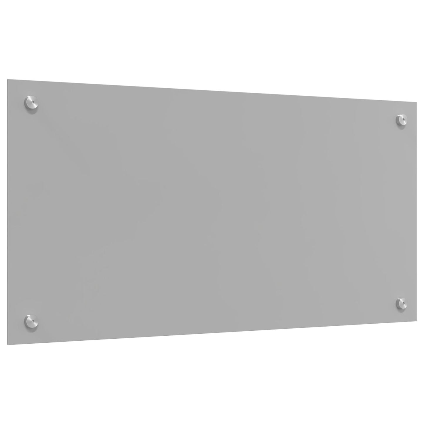 Keukenachterwand 80X40X0,6 Cm Gehard Glas Lichtgrijs 80 x 40 cm