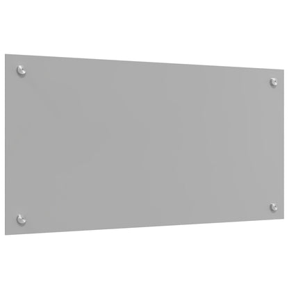 Keukenachterwand 80X40X0,6 Cm Gehard Glas Lichtgrijs 80 x 40 cm