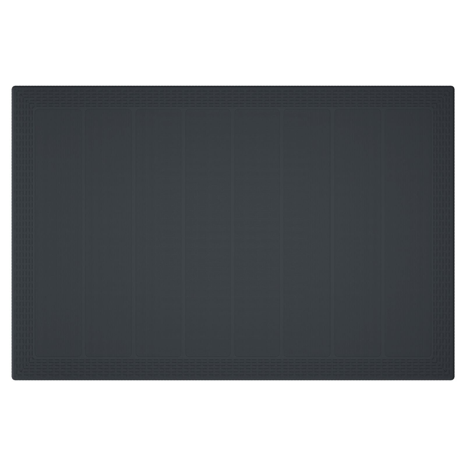 5-Delige Tuin Eettafel Set Met Kussens Anthraciet Poly Rattan