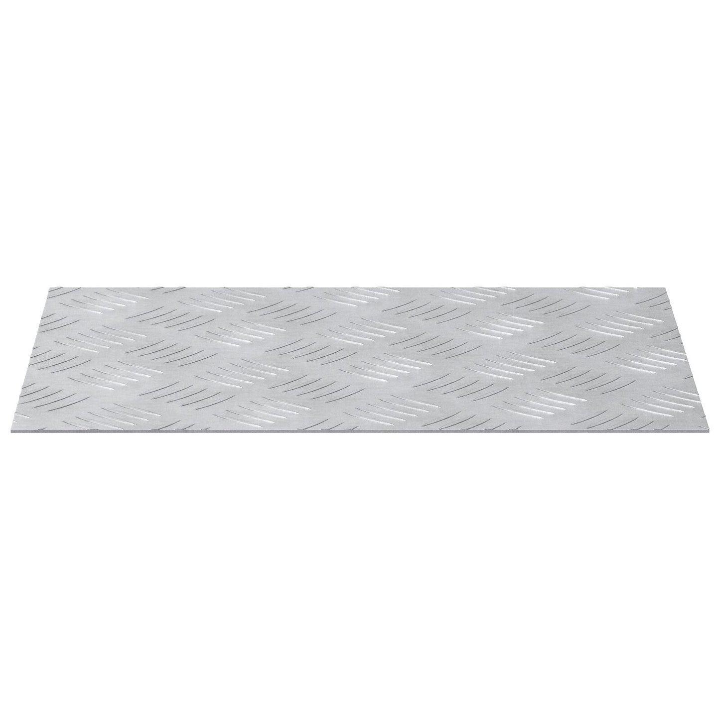 Aluminium Checker Platen 4 Stuks Antislip 40X30 Cm 40 x 30 x 0.3 cm Rechthoekig