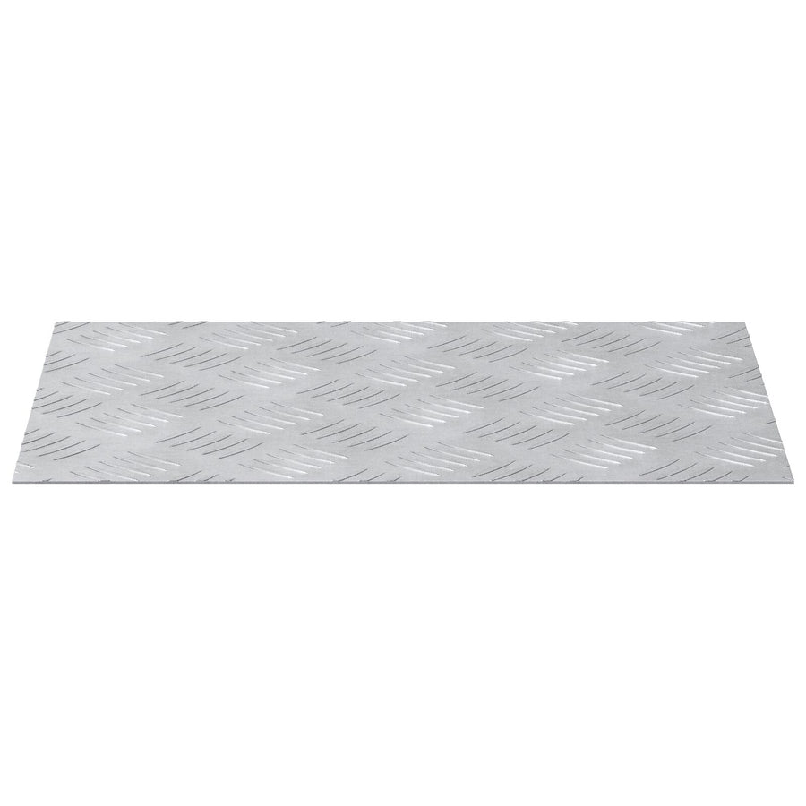 Aluminium Checker Platen 4 Stuks Antislip 40X30 Cm 40 x 30 x 0.3 cm Rechthoekig