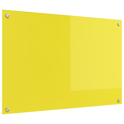 Keuken Achterwand 90X60X0,6 Cm Koelglas Geel 90 x 60 cm
