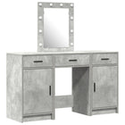 Kaptafel 50x41x135 cm grijs engineered hout