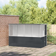 Vogelkooi Antraciet 215X78X200 Cm Gegalvaniseerd Staal