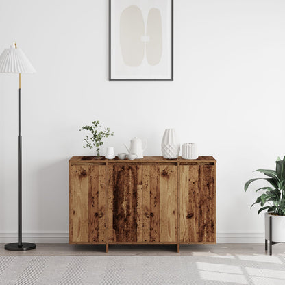 Bruin Dressoir Oud Hout Hout 120 X 41 X 75 Cm Dressoir