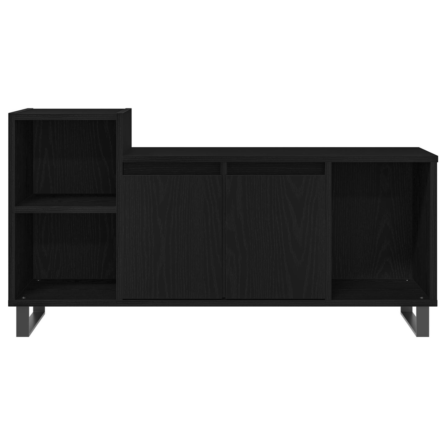 Tv-Kast 100X35X55 Cm Engineered Wood Zwart eiken