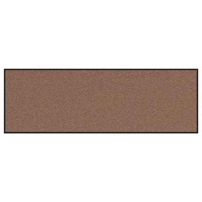 Rechthoekige Bruine Deurmat 60X180 Cm