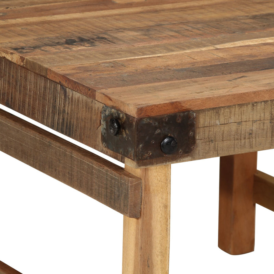 Salontafel Massief Hout Gerecycled 55 x 60 x 40 cm