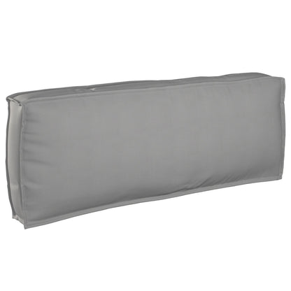 Pallet Kussen Set Set Van 3 Grijs Polyester Standaard