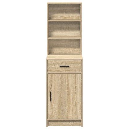Hoge Kast 40X41X135 Cm Bewerkt Hout Sonoma eiken