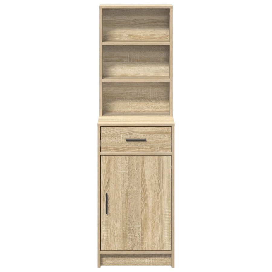 Hoge Kast 40X41X135 Cm Bewerkt Hout Sonoma eiken