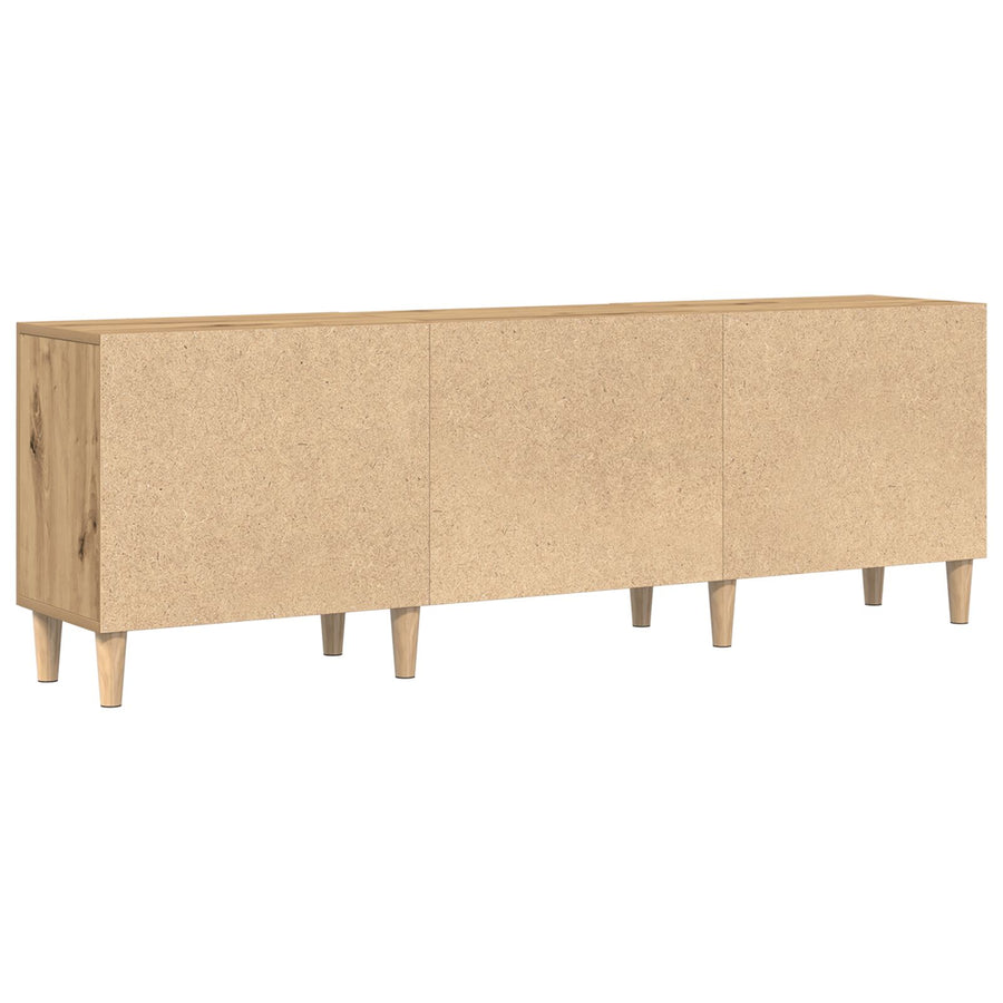 Tv-Meubel In Artisan Eiken - 150X30X50 Cm - Gemaakt Van Engineered Wood